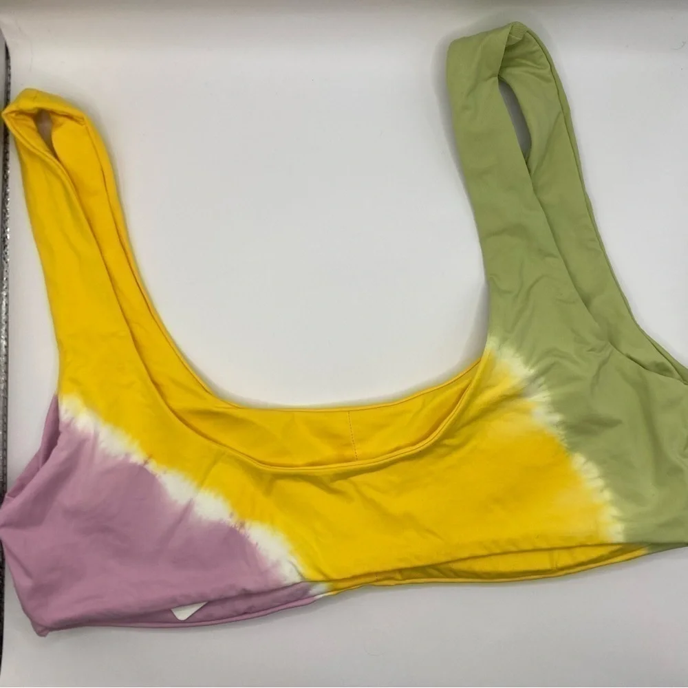L*Space Lizzie Tie Dye Bikini Top
